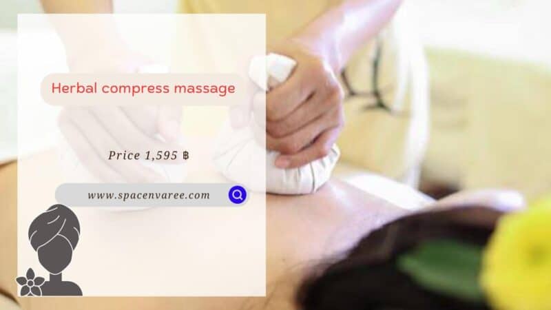 Herbal compress massage 